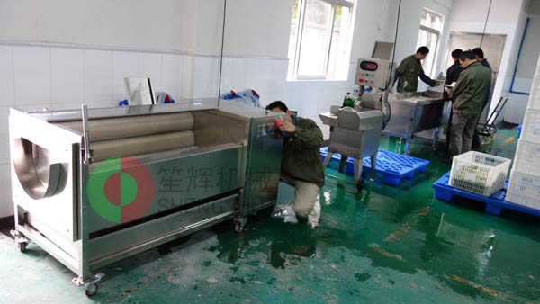 我公司為日資企業(yè)WCSP提供芥茉加工線！