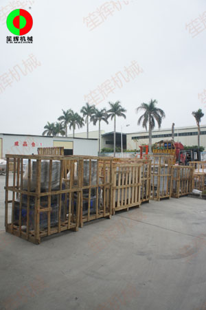 廣東珠?？蛻舳ㄙ彺笈吖幚砩a(chǎn)線及相關(guān)設(shè)備出貨了！