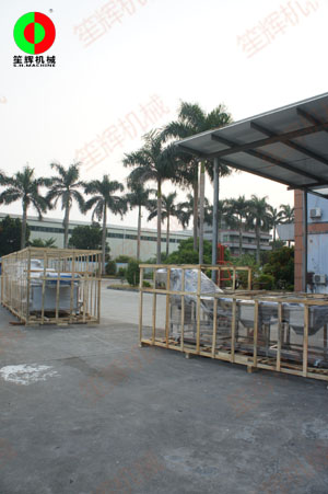 十一黃金周節(jié)后忙出貨，客戶(hù)另一條無(wú)損清洗線(xiàn)完工交貨！