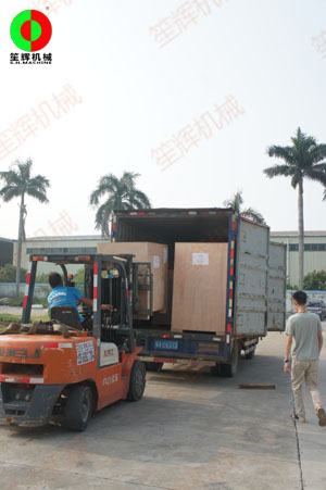 緬甸客戶(hù)訂購(gòu)的一批洗菜機(jī)及風(fēng)干設(shè)備出貨了