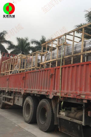 河南鄭州客戶訂購(gòu)的一高一矮渦流機(jī)組順利出貨