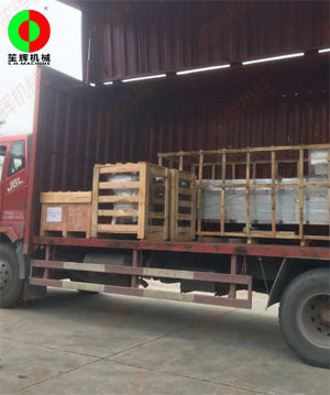 一批蔬果加工機械按期出貨交付客戶！