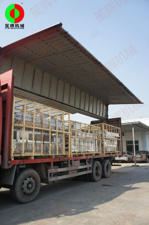 開(kāi)年繼續(xù)發(fā)貨，大批蔬果前處理加工機(jī)械按期交付！