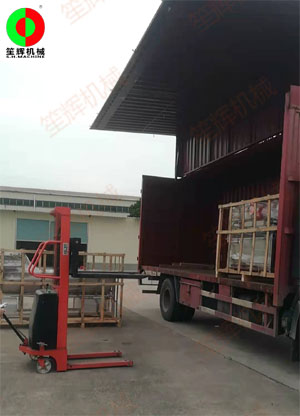 笙輝渦流洗菜機等蔬果清洗、食品加工機械發(fā)貨按期交付客戶！