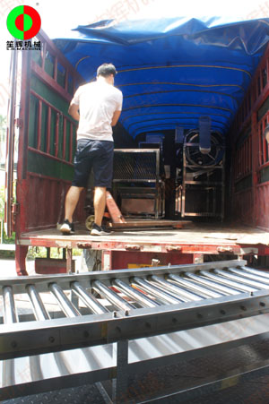 鯪魚去鱗清洗分選加工生產(chǎn)線出貨交付客戶！