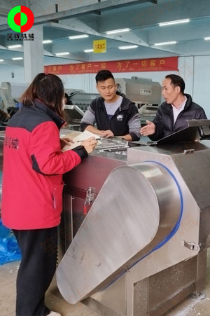 兩批客戶帶物料親臨我司試機(jī)考察，并簽訂意向合同！