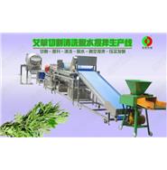 艾葉/艾草加工生產線(切割/清洗/脫水/攪拌/壓實發(fā)酵)